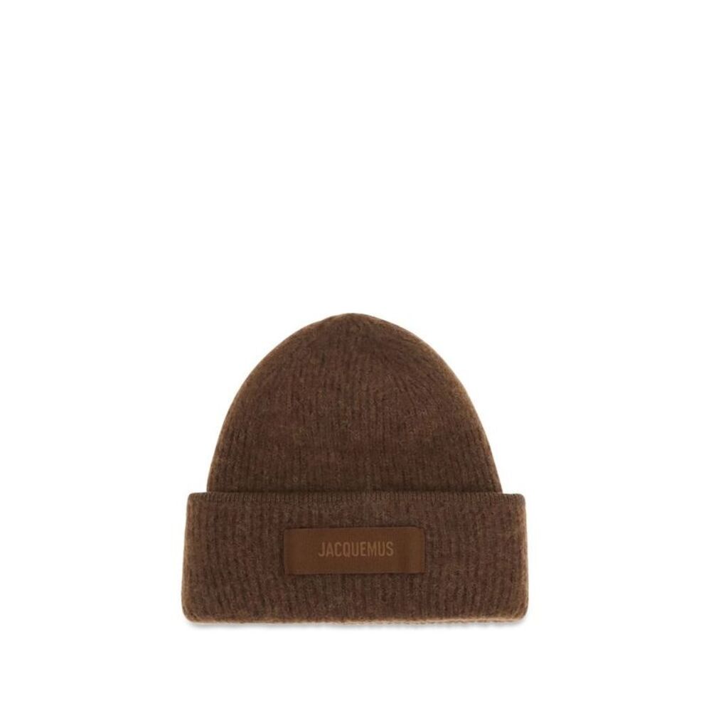 Jacquemus Brown Alpaca Vicugna Pacos Women's Beanie